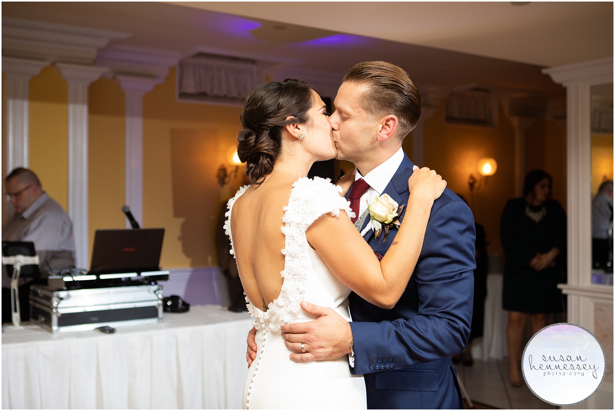 First dance at Southern Mansion wedding reception