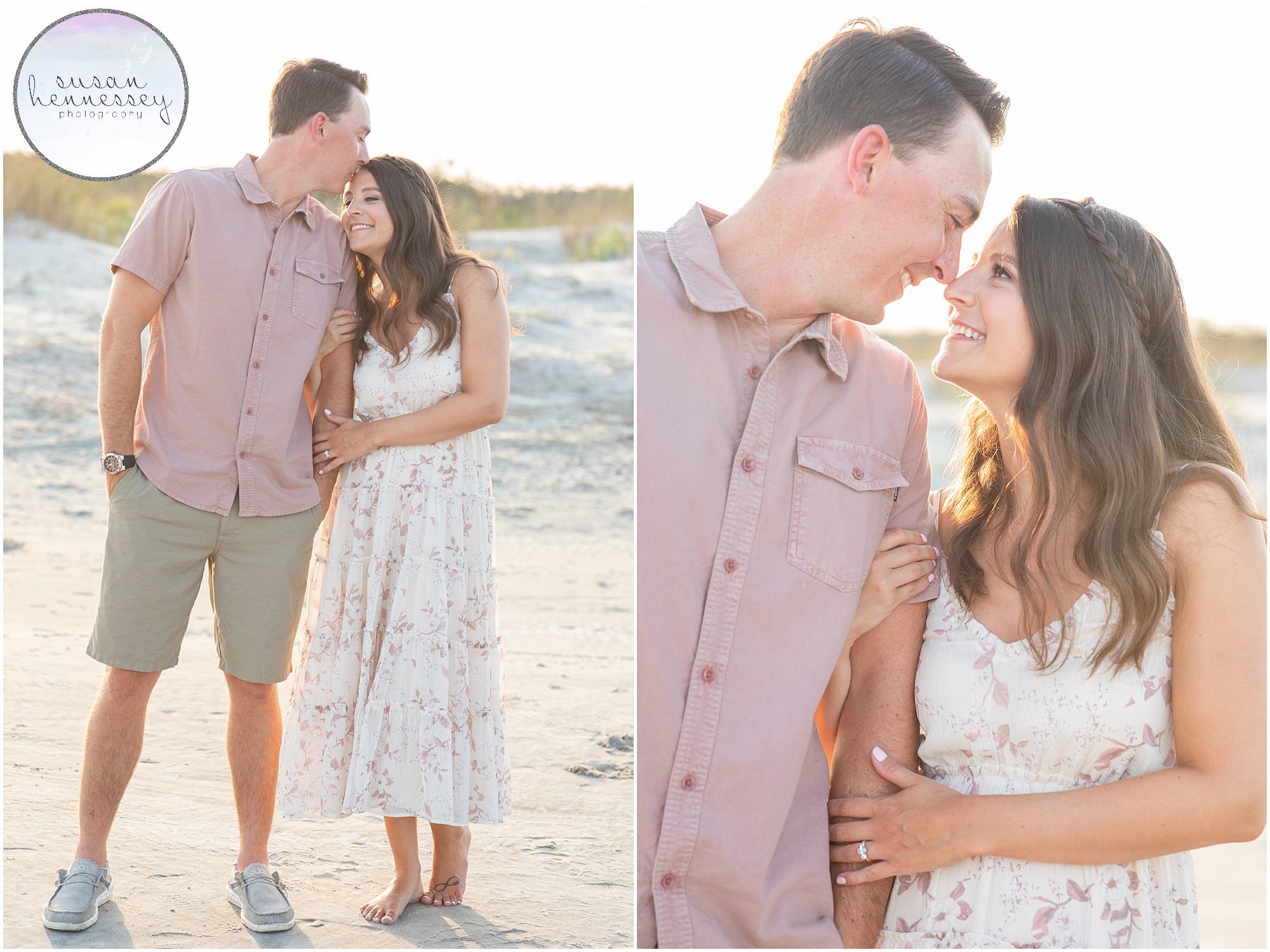 Marissa and Rock's Corson's Inlet Engagement Session