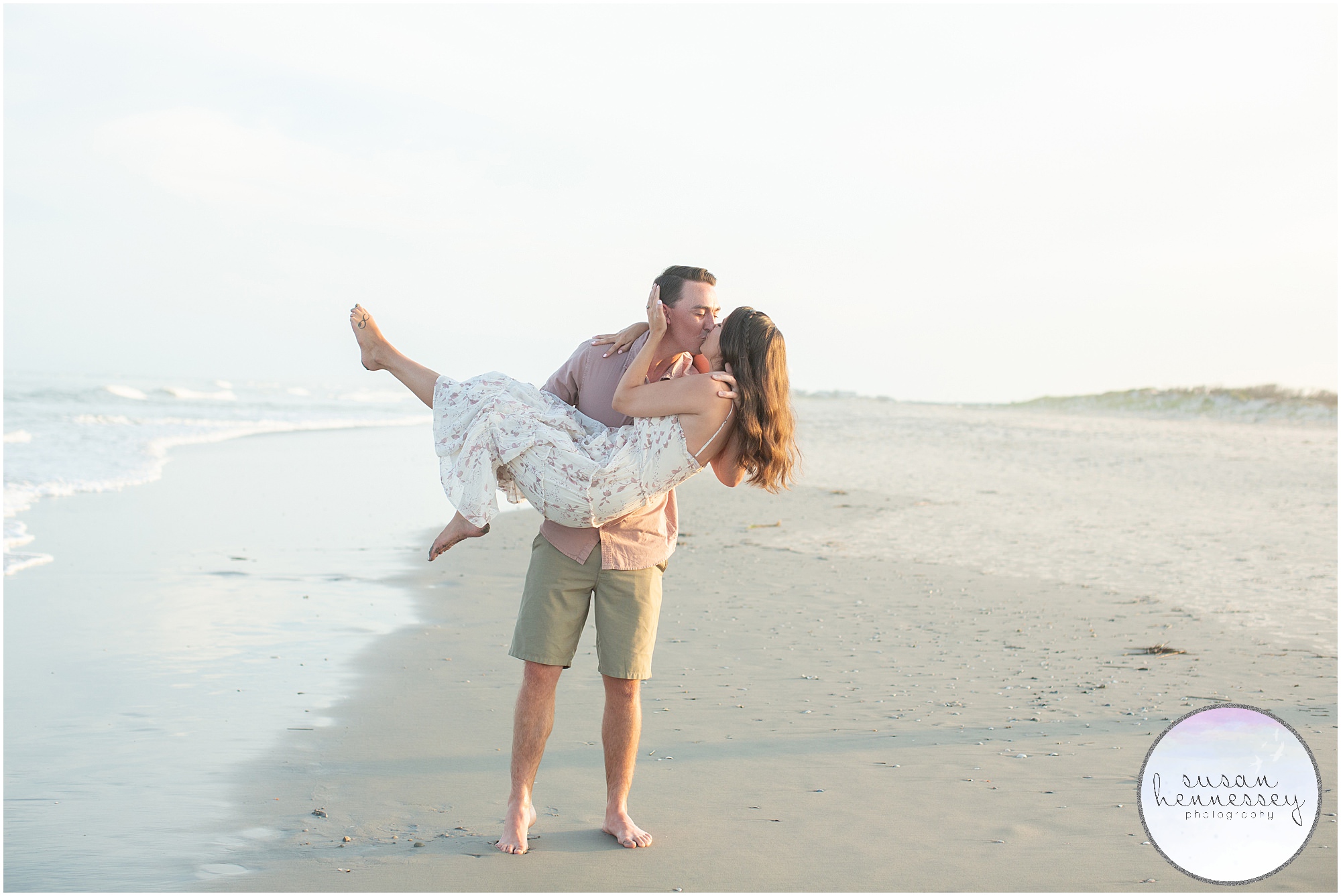 Jersey Shore engagement session in ocean city, NJ