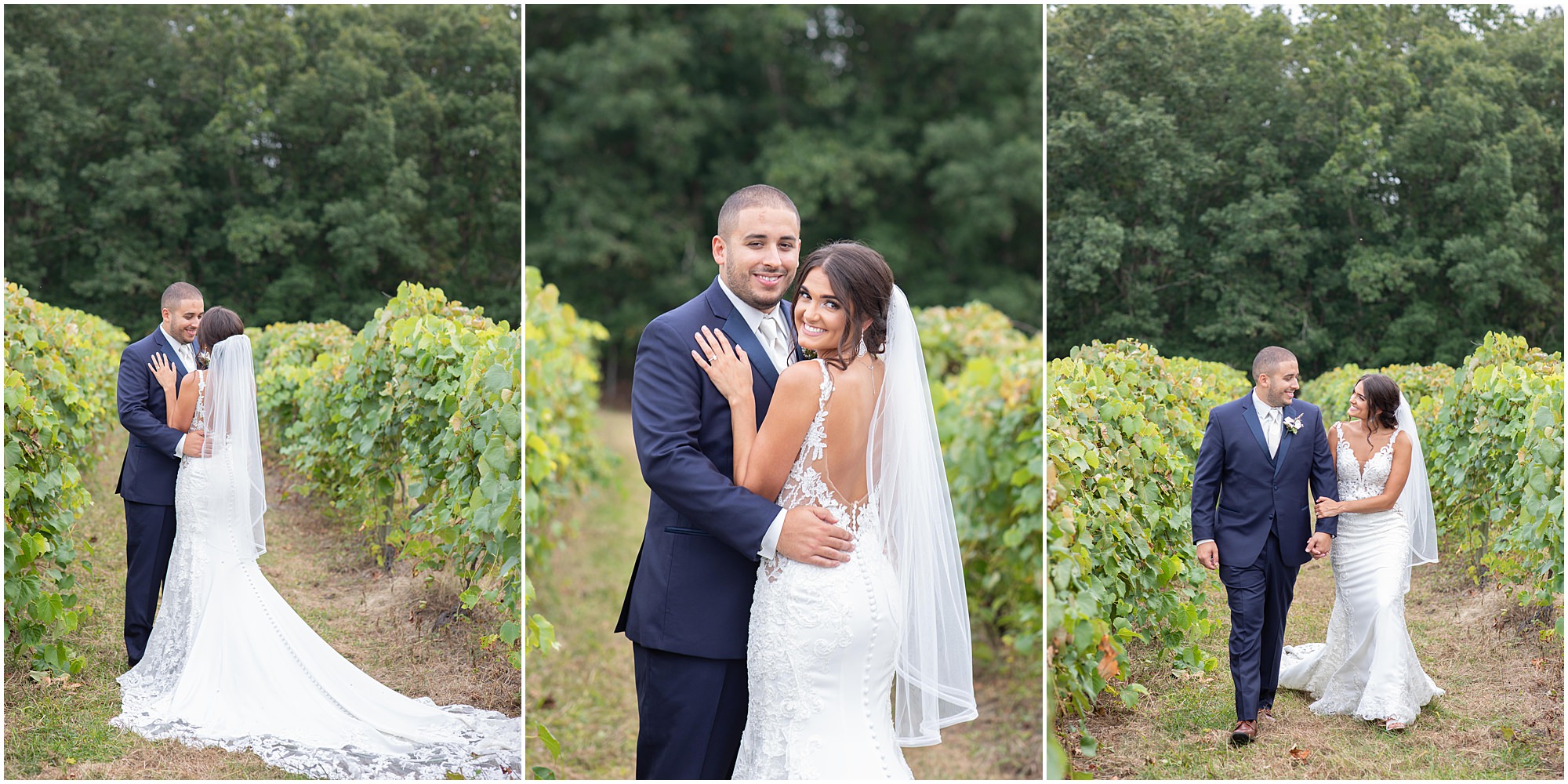 Coree and Stephen had a romantic and romantic Renault Winery wedding