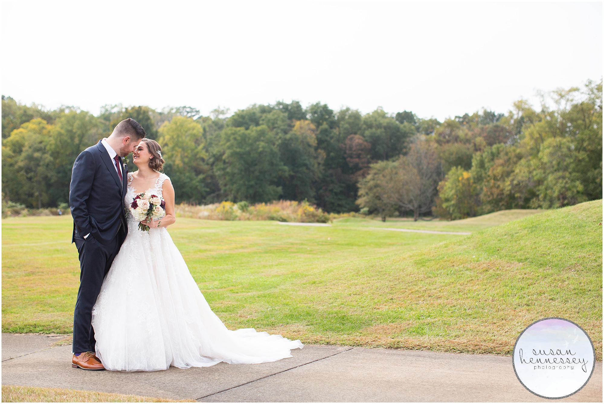 Fall Wedding at Old York Country Club in Chesterfield, NJ
