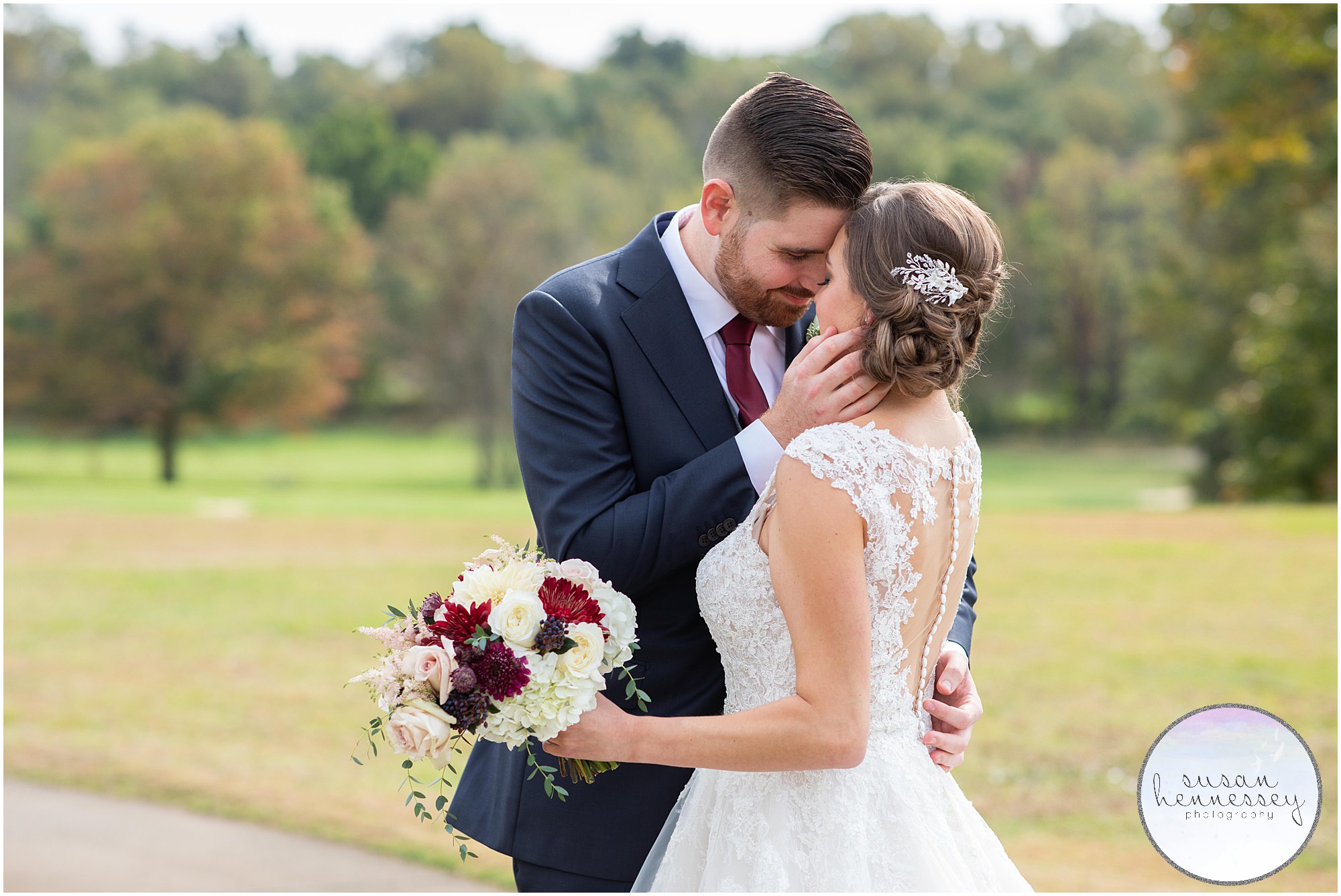 Romantic Fall Wedding at Old York Country Club