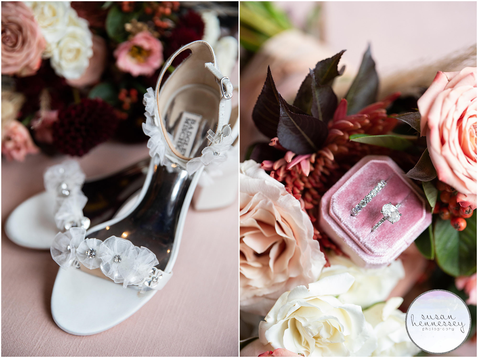 Bridal details at Andre's Lakeside Dining Microwedding