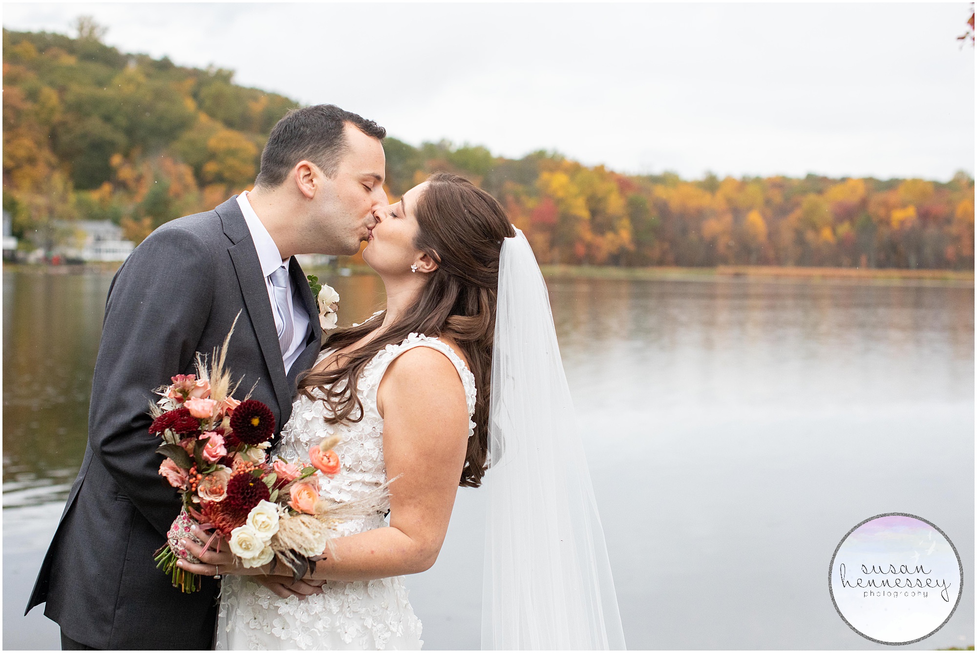 Cassie and Michael had an Andre's Lakeside Dining Microwedding
