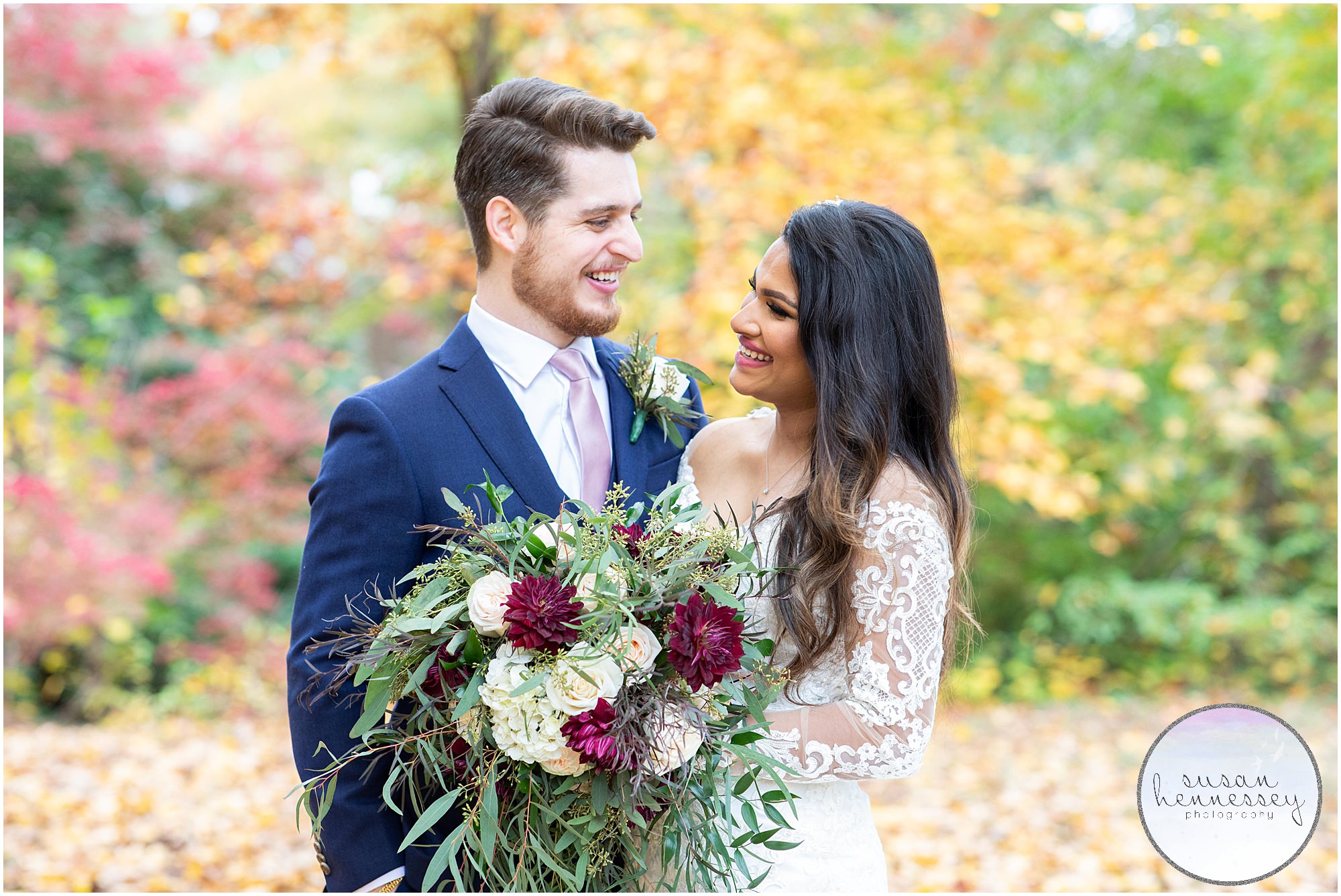 Fiza and Thomas had a South Jersey Microwedding with photos in Strawbridge Lake Park