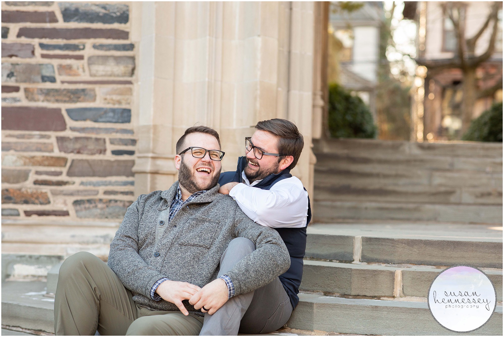 Same sex engagement session in New Jersey