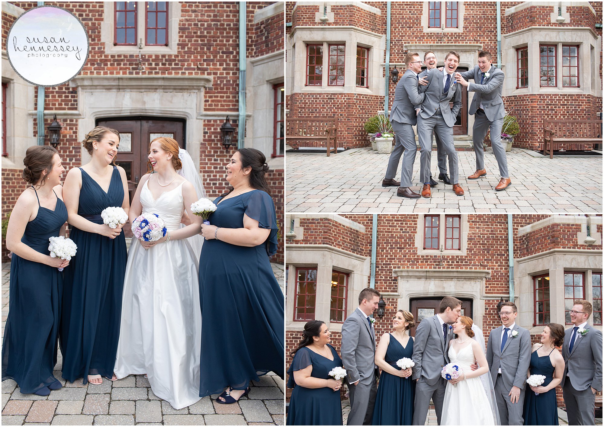 Susan Hennessey Photography Best of 2020 Weddings - The Community House of Moorestown bridal party portraits