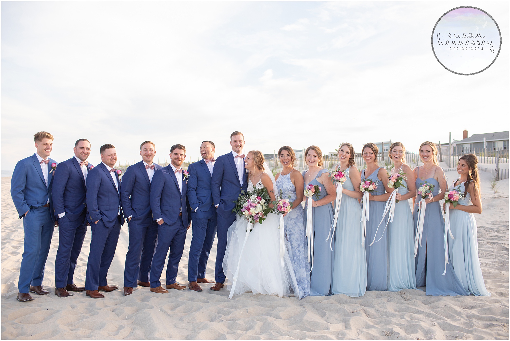 Susan Hennessey Photography Best of 2020 Weddings - LBI Microwedding bridal party