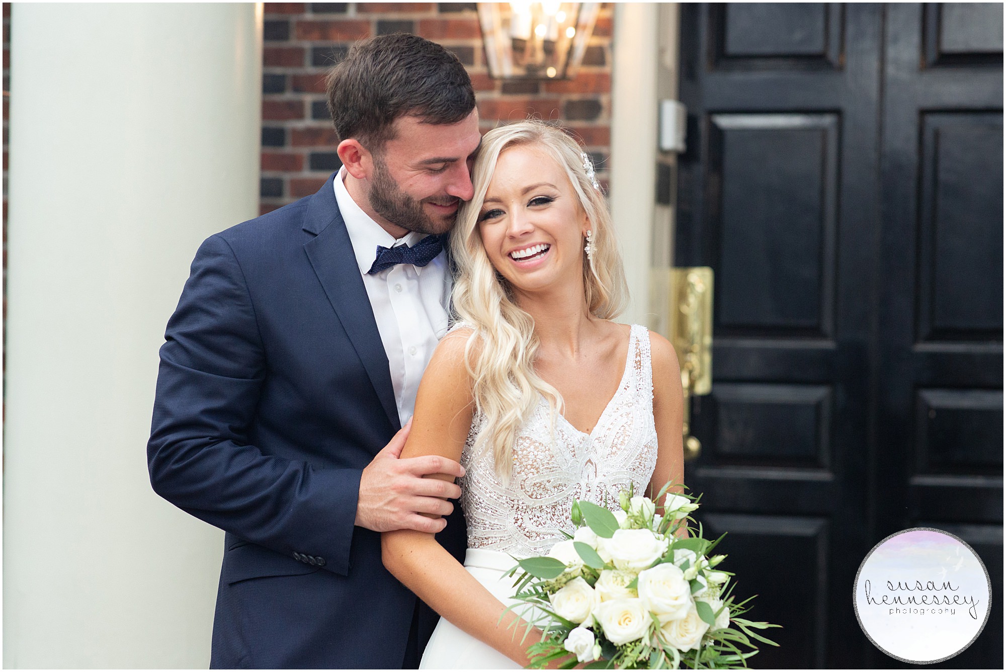 Susan Hennessey Photography Best of 2020 Weddings - Couple portraits at Philadelphia microwedding at Morris House Hotel