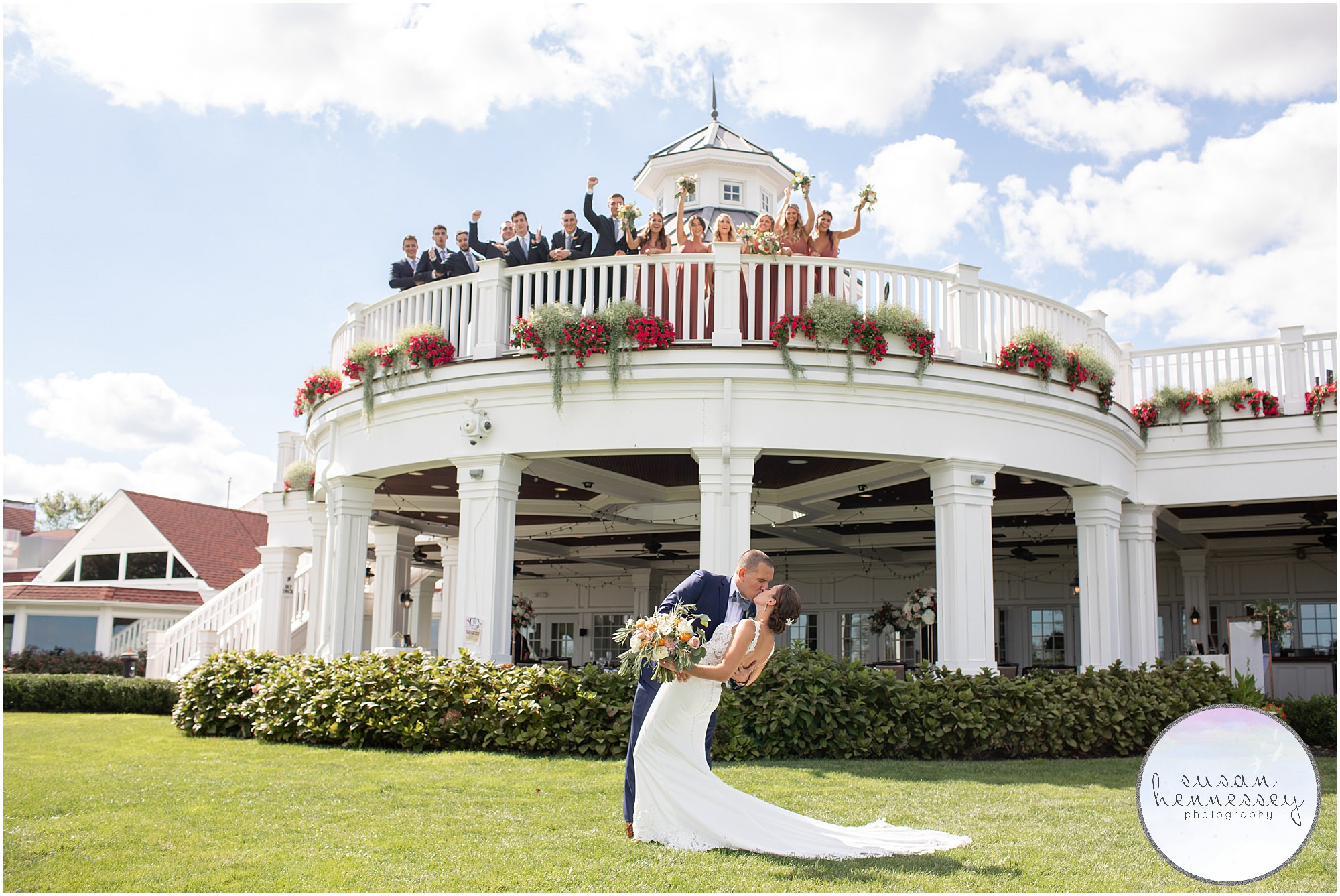 Susan Hennessey Photography Best of 2020 Weddings - Bridal party at Atlantic City Country Club wedding