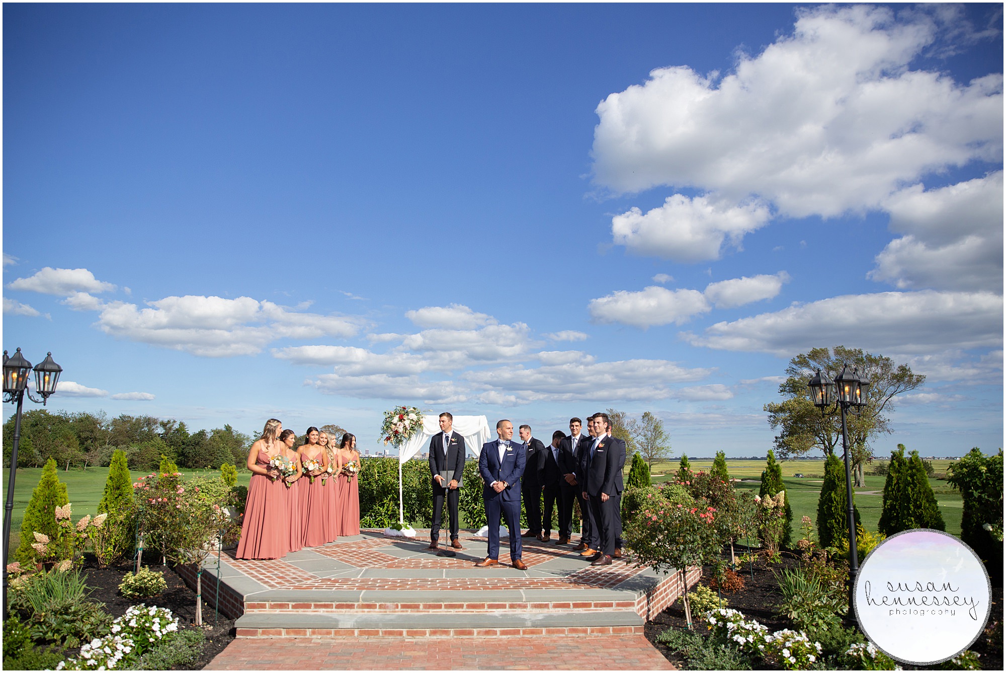 Susan Hennessey Photography Best of 2020 Weddings - Ceremony at Atlantic City Country Club wedding