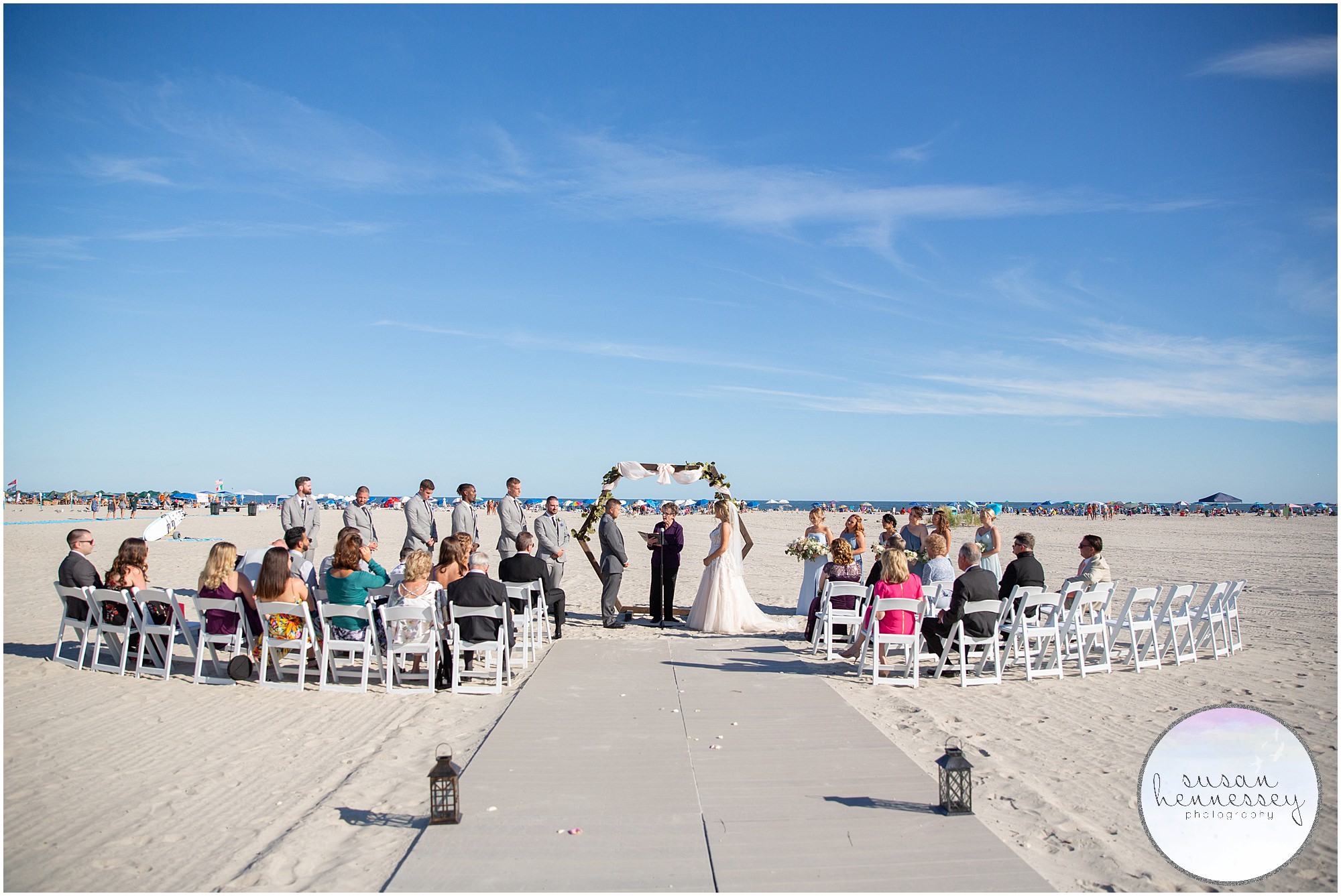 Susan Hennessey Photography Best of 2020 Weddings - Beach ceremony at ICONA Diamond Beach wedding