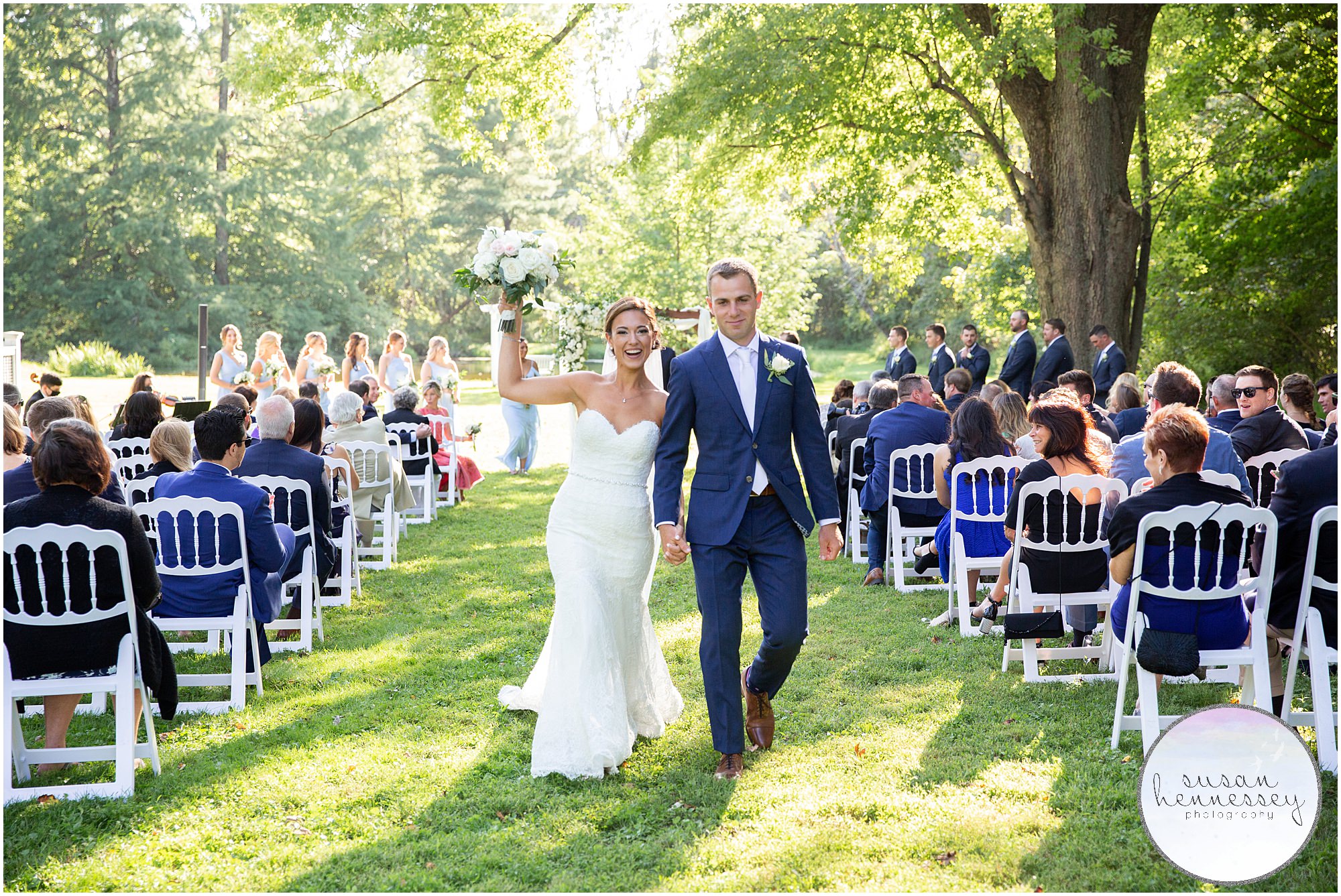 Susan Hennessey Photography Best of 2020 Weddings - Ceremony at Inn at Barley Sheaf wedding