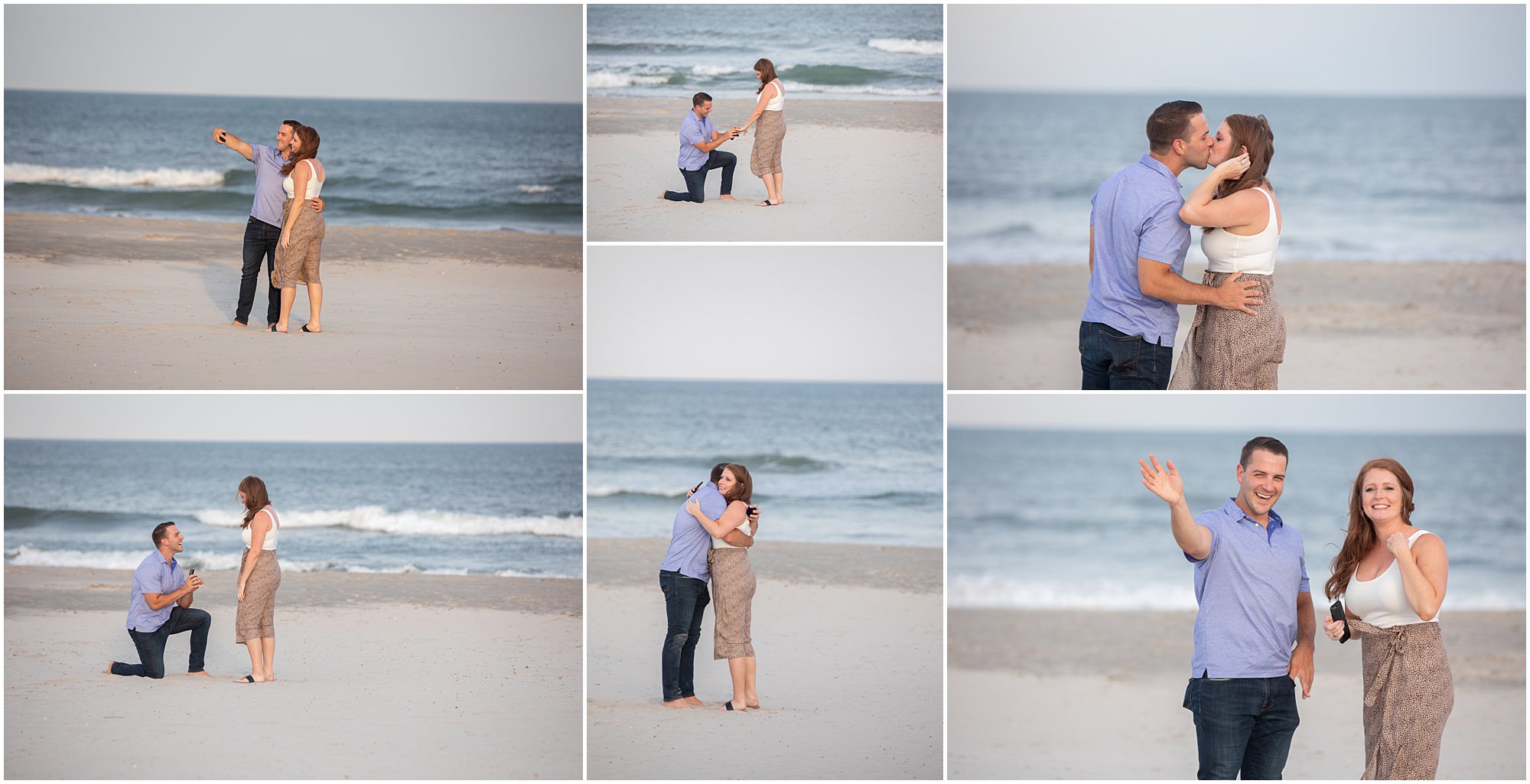 Surprise proposal at the Jersey Shore