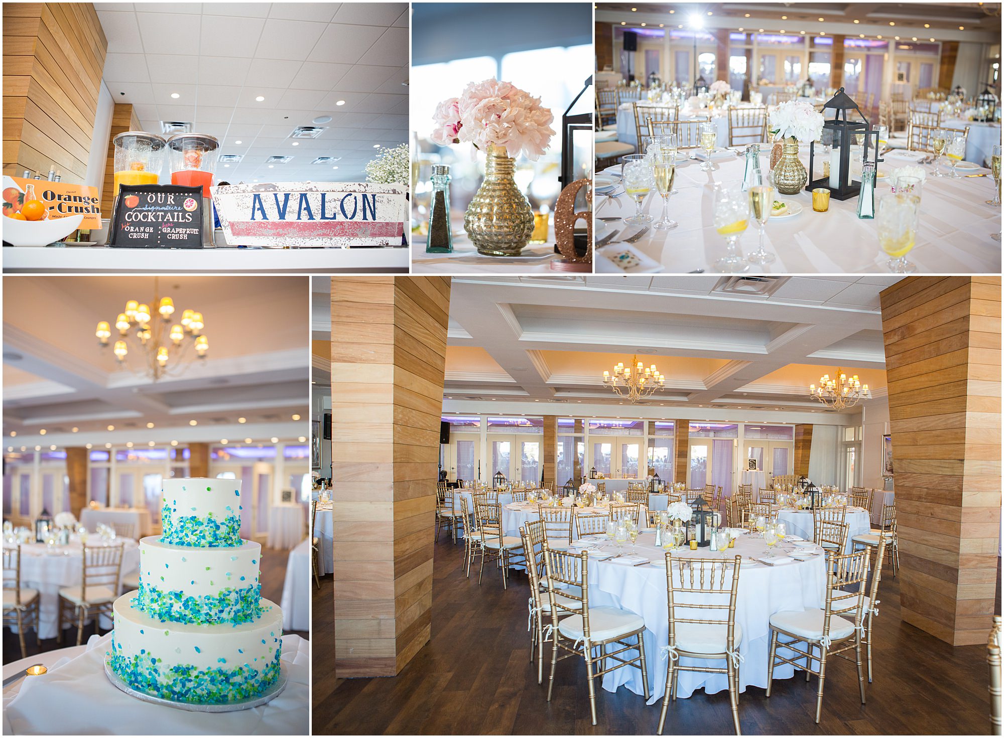 The all new Seaglass ballroom makes the ICONA Avalon one of the best Jersey Shore wedding venues!