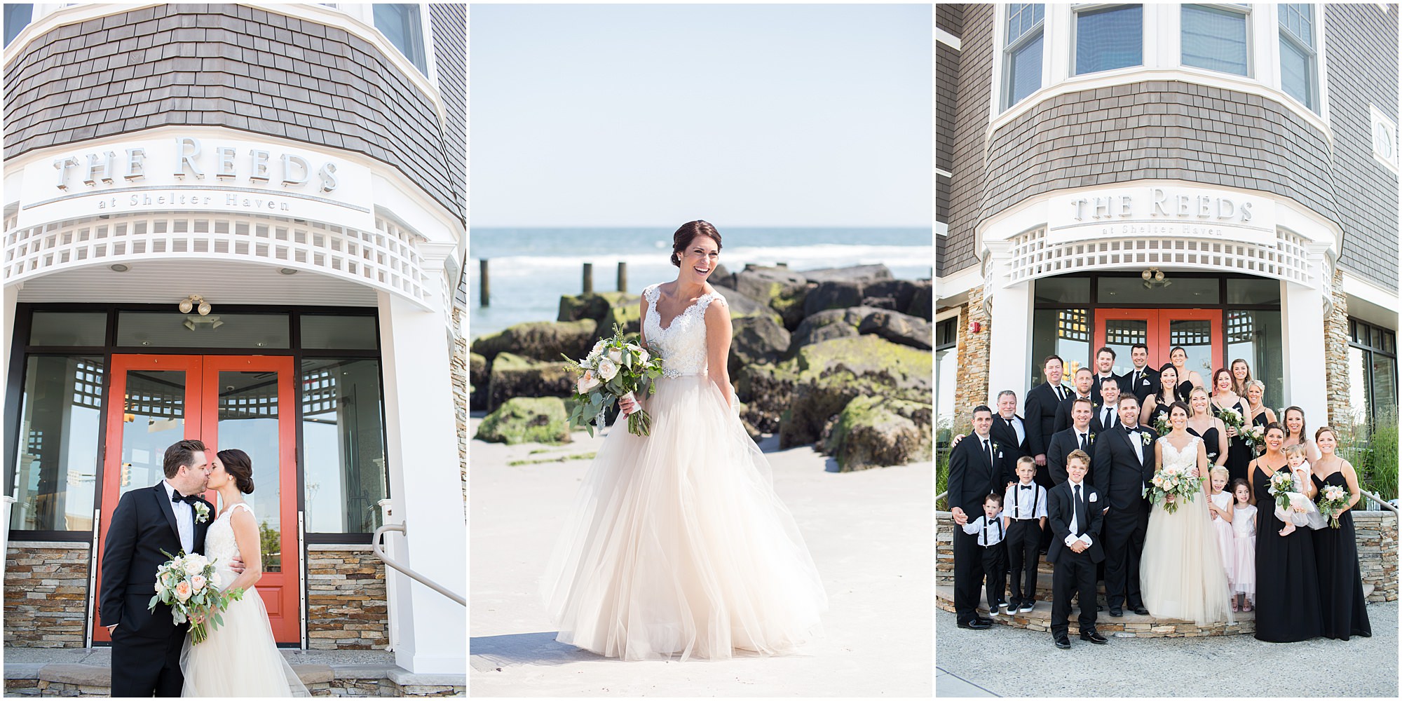 The photo opportunities at the Reeds at Shelter Haven makes it one of the best Jersey Shore wedding venues