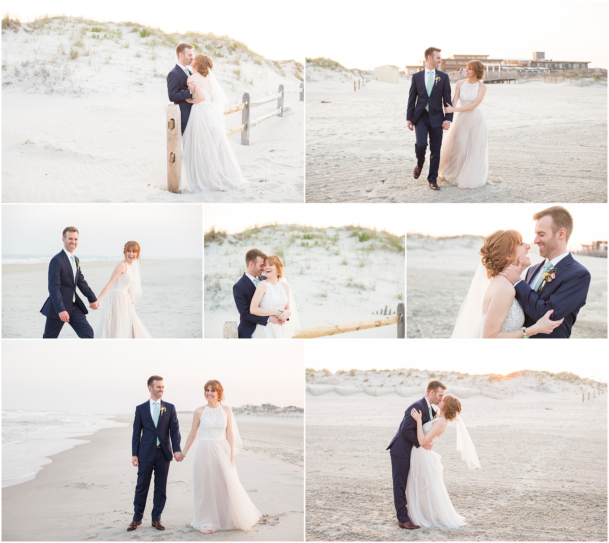 The golden hour light at The Windrift Hotel in Avalon makes it one of the best Jersey Shore wedding venues