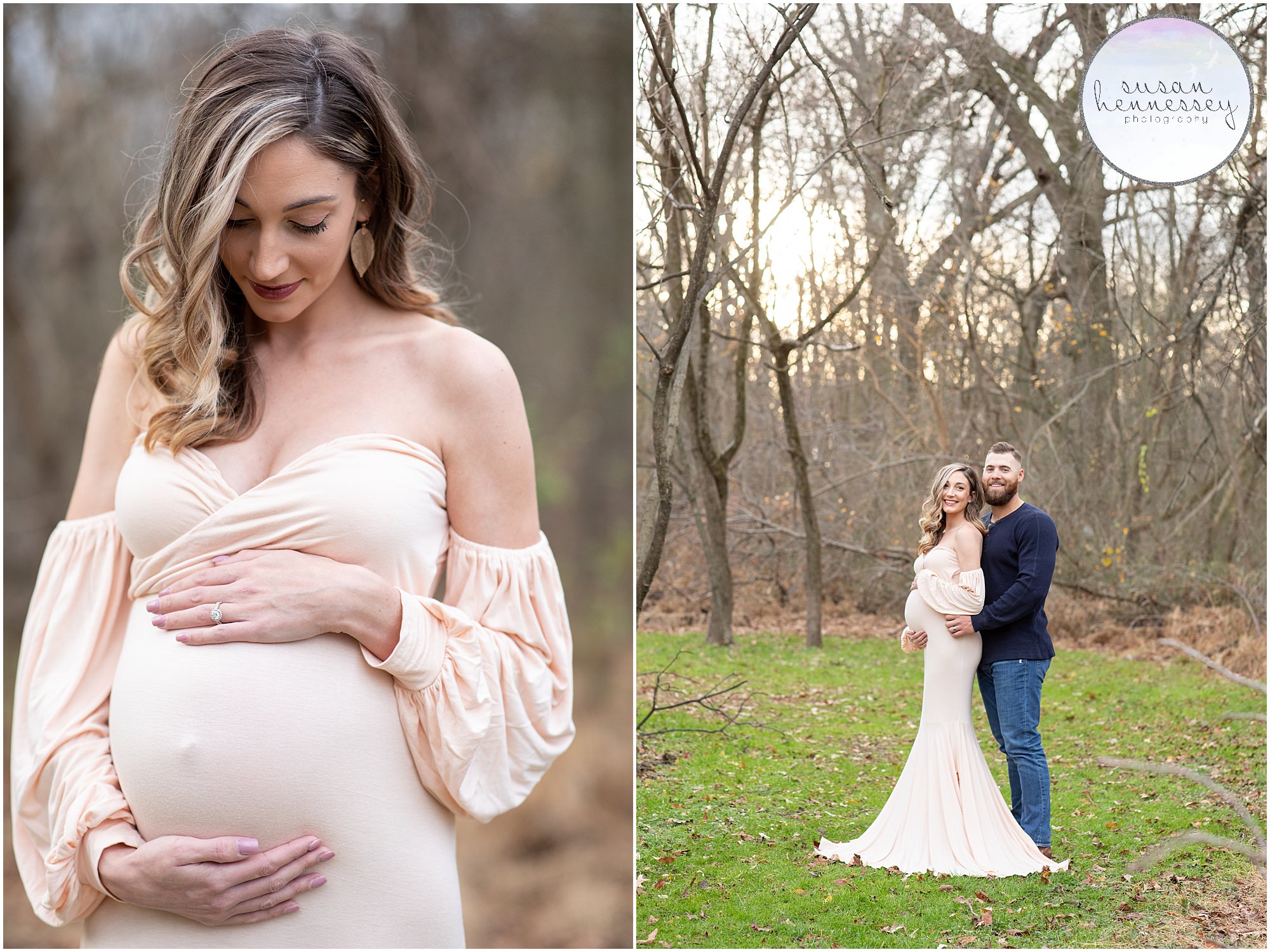 Susan Hennessey Photography is a South Jersey maternity and newborn photographer who offers a bump to baby collection for parents looking for a maternity and newborn session.