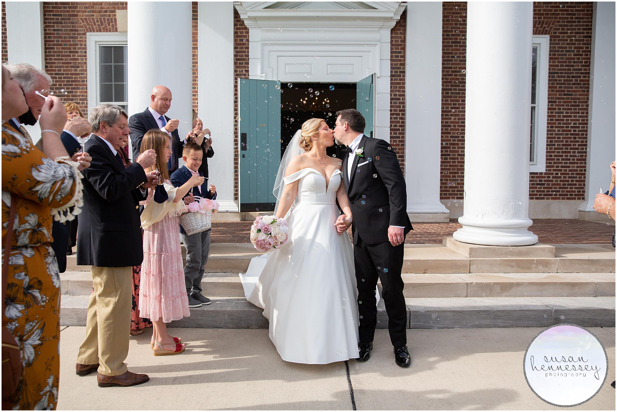 Planning a Micro Wedding? A bubble exit is a great way to get more variety in your photos!