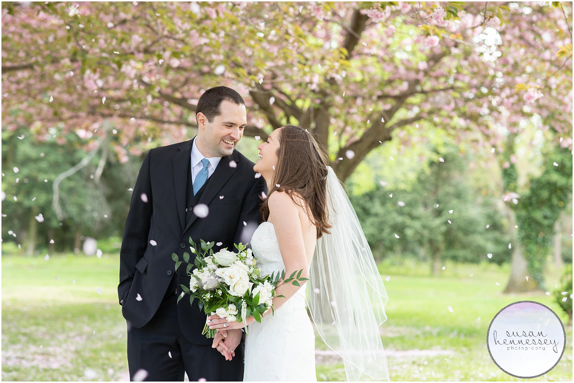 Cherry Blossoms during NJ Microwedding