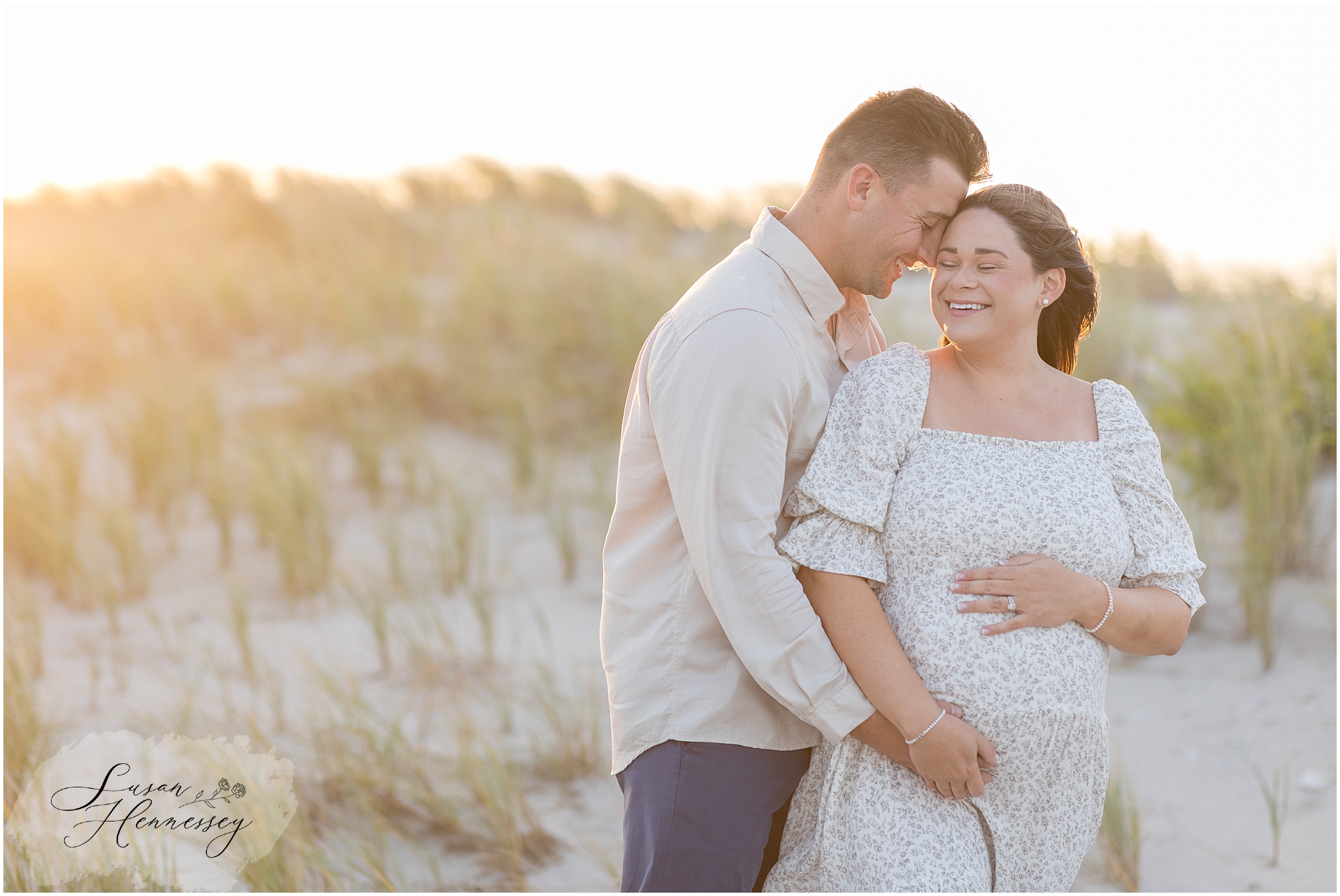 Jersey shore beacj Maternity Session photographed by Susan Hennessey Photography, South Jersey newborn photographer