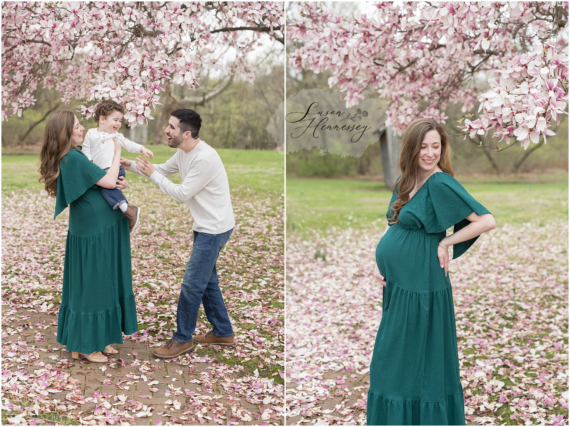 A happy maternity session in Cherry Hill NJ with a proud big brother. 